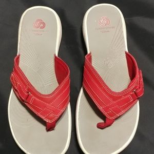 Clark thong sandals